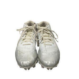 Used Under Armour Adult FB Cleats White Senior 11 11834-S000043590