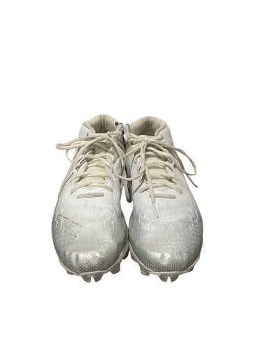 Used Under Armour Adult FB Cleats White Senior 11.5 11834-S000043591