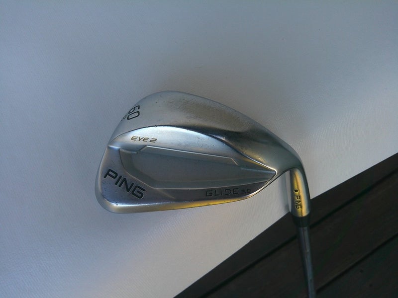 PING EYE2 GLIDE 3.0 60.08* Lob Wedge w/ True Temper S400 Stiff Shaft