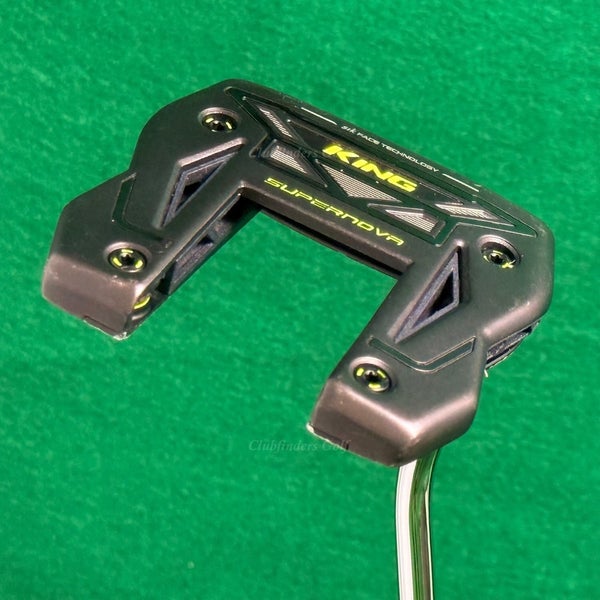 Cobra KING 3D Printed SUPERNOVA Black 34" SB Putter W/ Super Stroke & HC