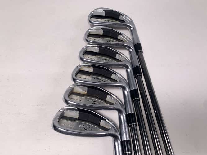 Callaway Apex Iron Set 6-PW+GW UST Mamiya Recoil 660 F2 Senior Graphite Mens RH