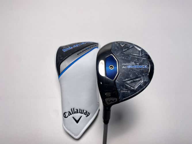 Callaway Paradym Ai Smoke Max D 5 Fairway Wood 18* Eldio 40g Ladies LH HC NEW