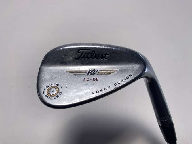 Titleist Vokey Spin Milled CC Chrome Gap Wedge GW 52* 8 DG S200 Stiff Mens RH