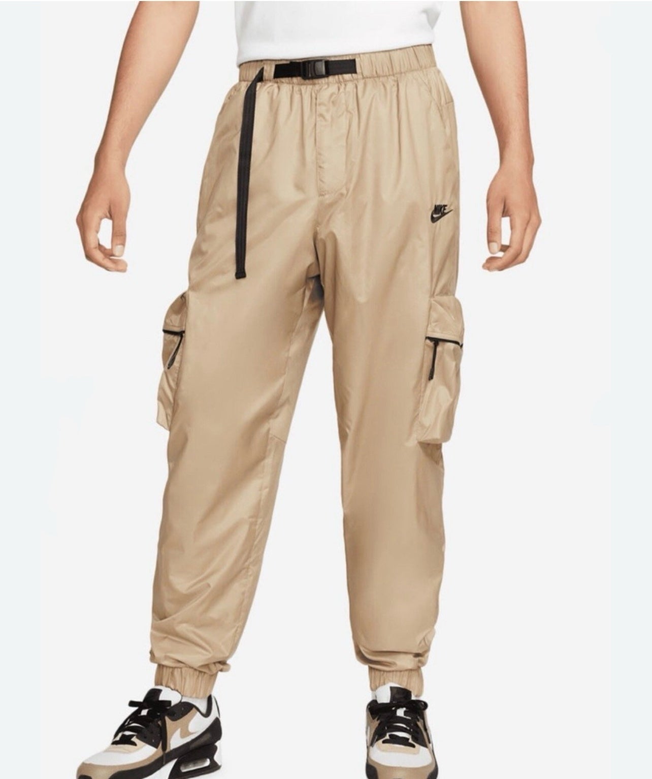 nike cargo joggers khaki