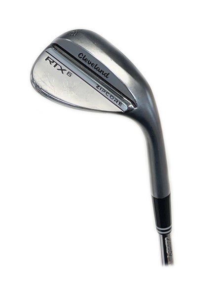 Cleveland RTX6 Zipcore Tour Satin Mid Grind 58*/10* Gap Wedge Steel True Temper