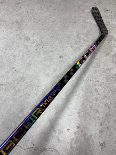 P29M 85 Flex Senior CCM RibCor Trigger 9 Pro Left Hand Hockey Stick Pro Stock NCAA