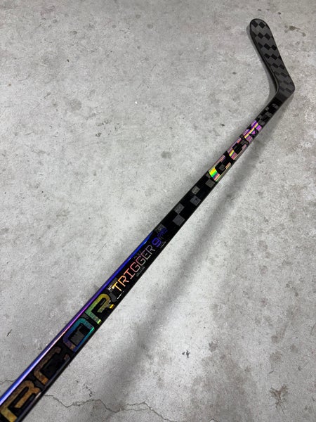 P29M 85 Flex Senior CCM RibCor Trigger 9 Pro Left Hand Hockey Stick Pro Stock NCAA