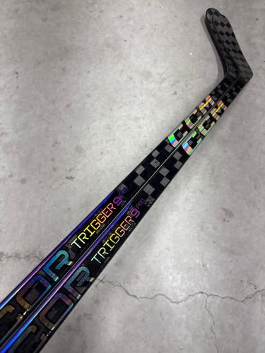 2 Pack P29 85 Flex Senior CCM RibCor Trigger 9 Pro Left Hand Hockey Stick Pro Stock NCAA