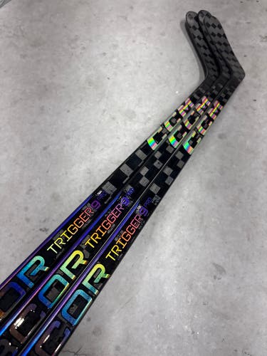 3 Pack P29 85 Flex Senior CCM RibCor Trigger 9 Pro Left Hand Hockey Stick Pro Stock NCAA