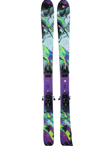 NEW Line Pandora 94 Skis with Fischer Attack 11 Bindings - 151cm