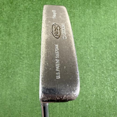YES! Tracy II C-Groove Blade Putter Left Handed 35