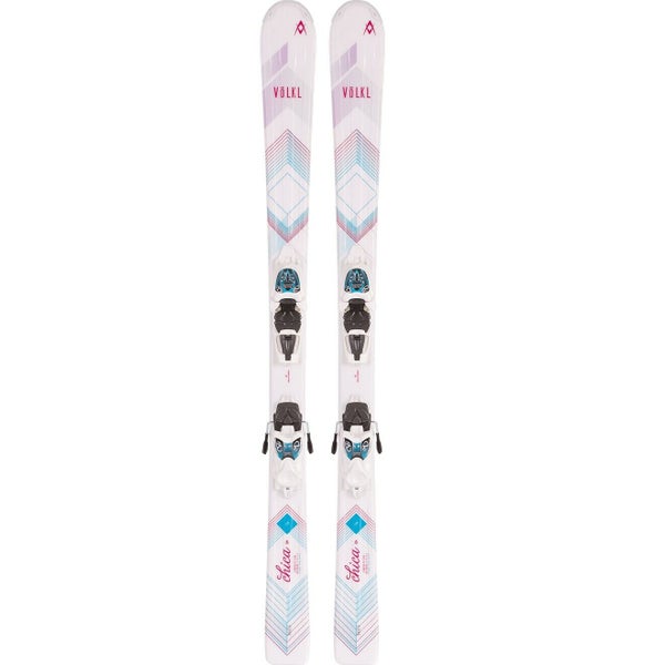 Kid's Volkl 160cm Chica Skis With Marker 7.0 Bindings (SY2439)