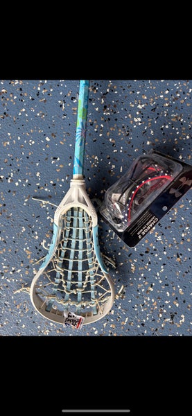 Girls lacrosse stick and new goggles