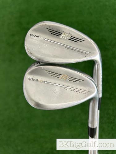 Titleist Vokey SM9 Chrome 2 Wedge Set (54 & 58 Degrees)