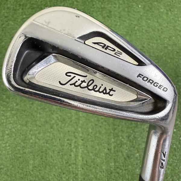 Titleist 714 AP2 Forged 7 Iron KBS Tour Stiff Flex Steel +1/2 Long