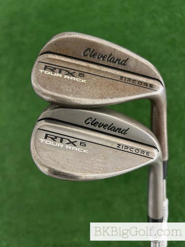 Cleveland RTX-6 Tour Rack Raw 2 Wedge Set (50 & 58 Degrees)