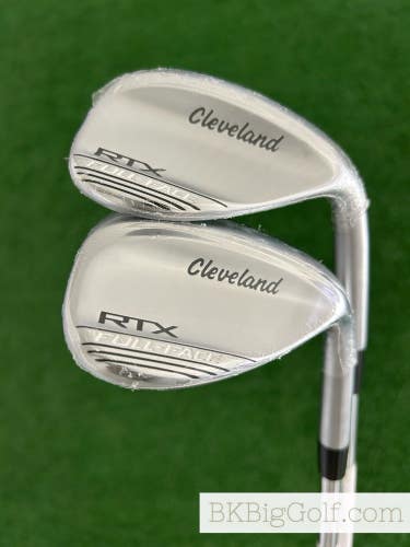 NEW Cleveland RTX Full-Face Tour Satin 2 Wedge Set (56 & 60 Degrees)