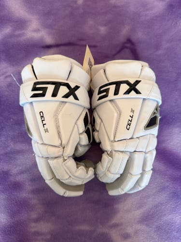 STX Cell IV Lacrosse Gloves Medium (Used)