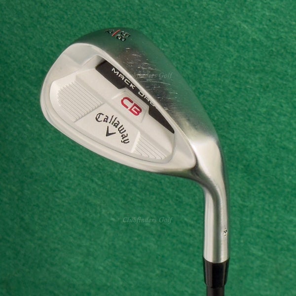 Callaway Mack Daddy CB Chrome 58-12 58 LW Wedge KBS Hi-REV G 80 Graphite Wedge