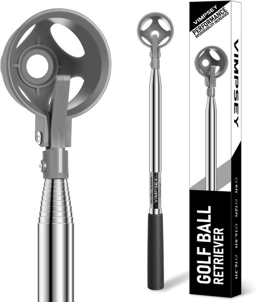 Vimpsey Golf Ball Retriever for Water Telescopic, Stainless Steel 20FT
