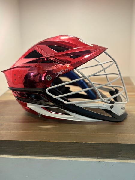 Cascade XRS Helmet Chrome Red