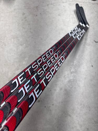 3 PACK - 80 Flex P29 Senior CCM JetSpeed FT5 Pro Left Hand Hockey Stick P29 Pro Stock (New) NHL