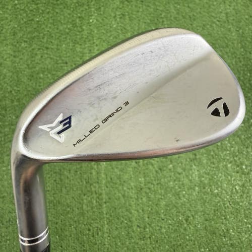 TaylorMade Milled Grind 3 Raw Gap Wedge 52 SB Catalyst 6.0 Left Handed +1 Long