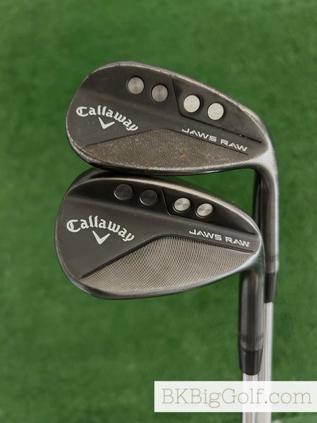 Callaway Jaws Raw Black 2 Wedge Set (54 & 58 Degrees)