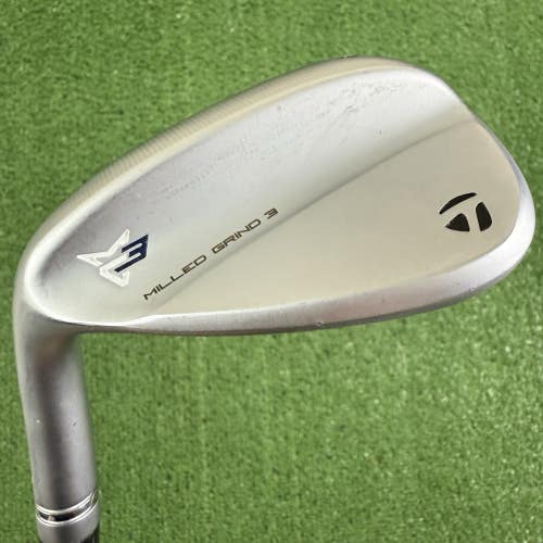 TaylorMade Milled Grind 3 Raw Lob Wedge 60 SB Recoil ES F4 Left Handed +1 Long