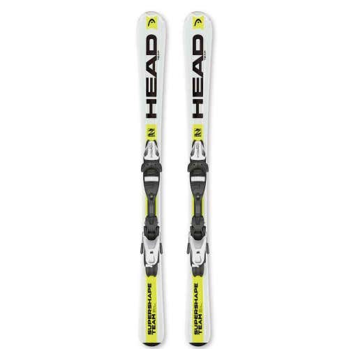 New Kid's HEAD 97cm SuperShape Team Skis With Head LRX 4.5 Bindings (SY2444)