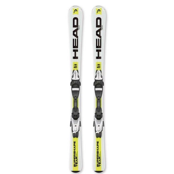 New Kid's HEAD 97cm SuperShape Team Skis With Head LRX 4.5 Bindings (SY2444)