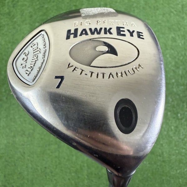 Callaway Big Bertha Hawk Eye VFT Titanium Gems 7 Wood Ladies Womens Flex 41