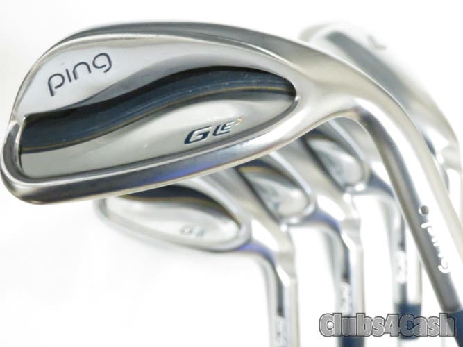 PING Womens G Le3 Irons Black Dot ULT 250 LITE LADIES Flex 7,8,9,P,S