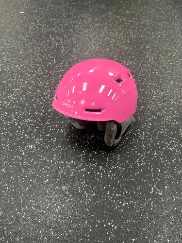 Used Smith ZOOM JR Snowsport Helmet Youth Pink SM 11849-S000034165