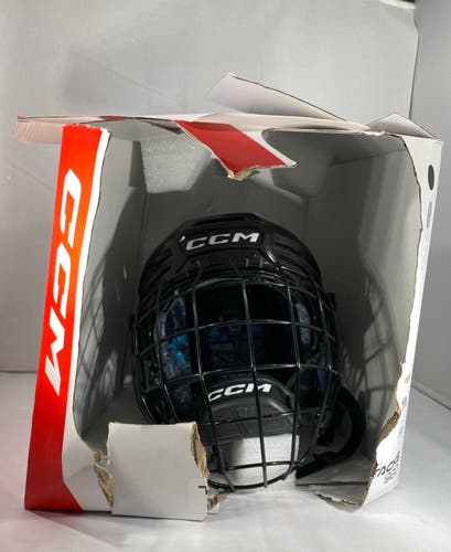 CCM Tacks 920 Combo Helmet (New) Size Medium, Black (Box torn)