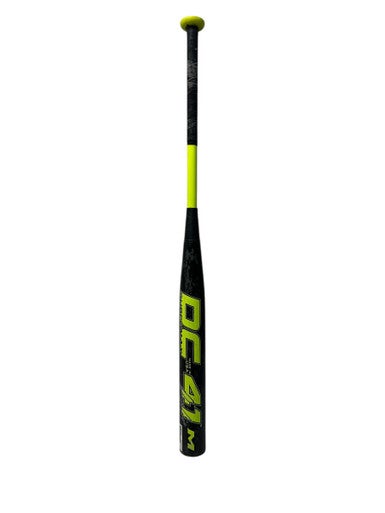 Used Miken DC41 SUPERMAX ASA BB/SB Slowpitch Bat Black And Optic Yellow 34" 11835-S000201835
