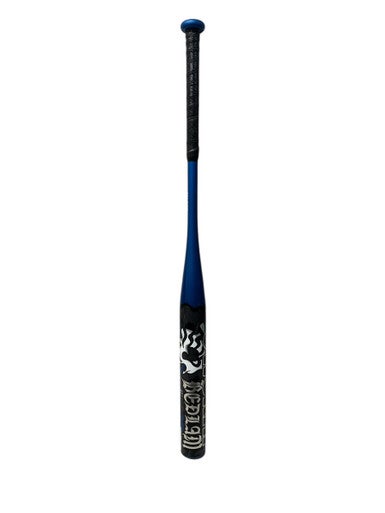Used Worth BEDLAM 1PC BB/SB Slowpitch Bat Black And Navy Blue 34" 11835-S000201830