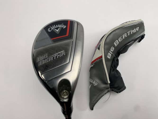 Callaway Big Bertha 23 6 Hybrid 30* Accra iS4 Stiff Graphite Mens LH HC