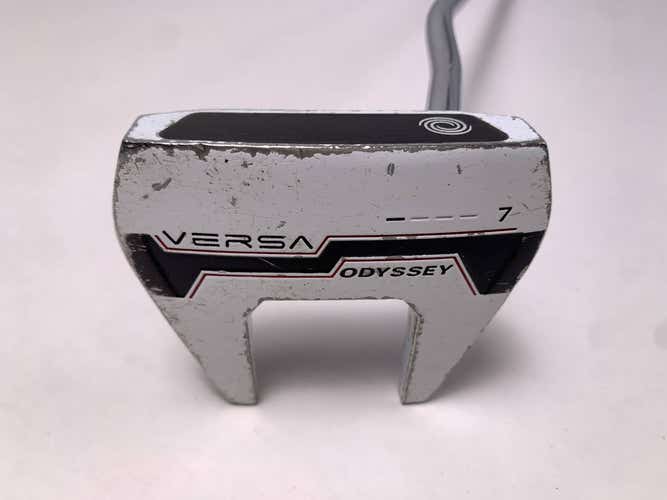 Odyssey Versa 7 White Black White Putter 34" Mens RH