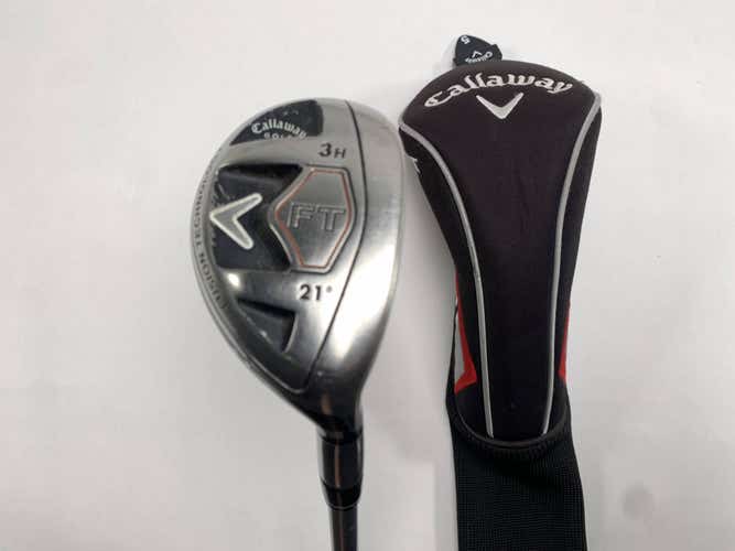 Callaway FT Hybrid 2008 3 Hybrid 21* Fujikura Fit On M Graphite Mens RH HC
