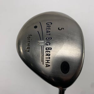 Callaway Great Big Bertha II 5 Fairway Wood 18* Big Bertha Gems 50 Ladies RH