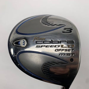Cobra Speed LD F 3 Fairway Wood 15* Bassara M Speed Tuned Ladies Graphite RH