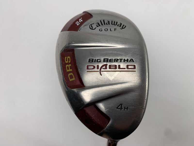 Callaway Big Bertha Diablo 4 Hybrid 22* Senior Graphite Mens RH