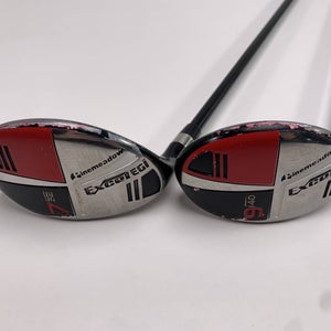 Pinemeadow Excel Egi 7 & 9 Hybrid Set 32* 40* HY Iron Senior Graphite Mens LH