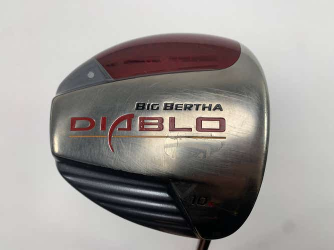 Callaway Big Bertha Diablo Driver 10* Aldila DVS 65g Regular Graphite Mens RH