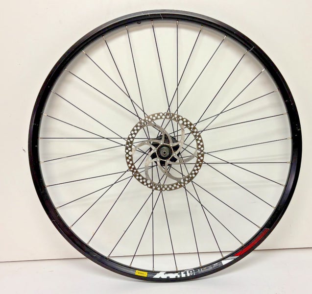 Mavic XM 119 32-Spoke Black Aluminum Disc Brake 622x19/700C Front Wheel M475 Hub