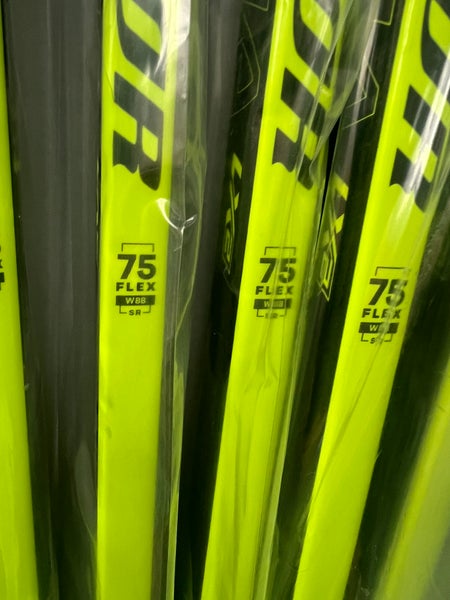 Senior Warrior Alpha LX2 Team Left Hand Hockey Stick W88 75 Flex Pro Stock (New)