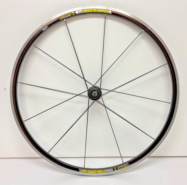 XERO LITE XSR-4 24-Paired Spoke 622x13/700C Black Aluminum Rear Wheel