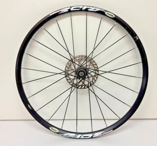 Mavic Cross Ride Disc 24-Bladed Spoke Black Aluminum 26" QR Mtn Bike Rear Wheel