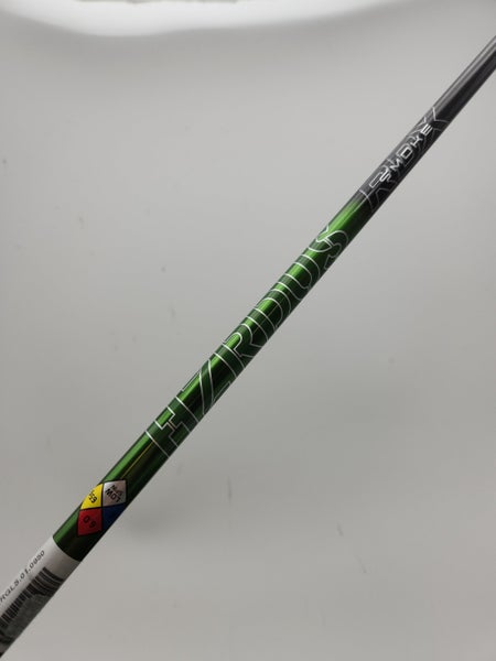 PROJECT X HZRDUS SMOKE GREEN RDX DRIVER SHAFT STIFF 65G MIZUNO TIP 44" VERYGOOD